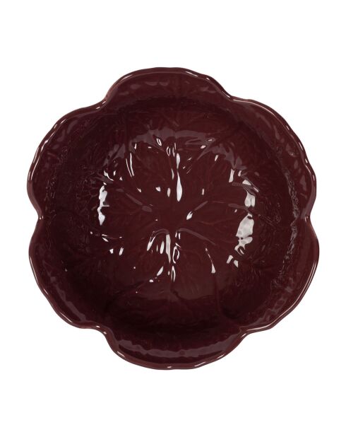 Saladier Chou aubergine  -  D.27x11 cm