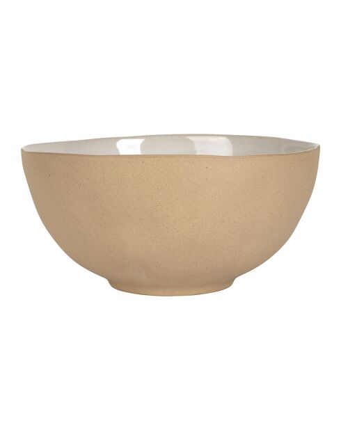 Saladier Jade blanc  -  D.26x12.5 cm