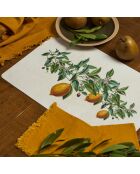 6 Speiseteller, Jadefarben, Khaki, D.28 cm