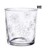 12 Gobelets Pissenlits Bodega transparents - 35.5cl