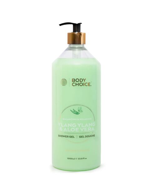 Gel de ducha Ylang Ylang y aloe vera - 1000 ml