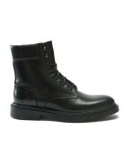 Boots en Cuir Paul noires