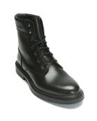 Boots en Cuir Paul noires