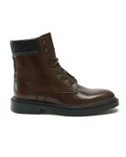 Boots en Cuir Paul marron