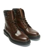 Boots en Cuir Paul marron