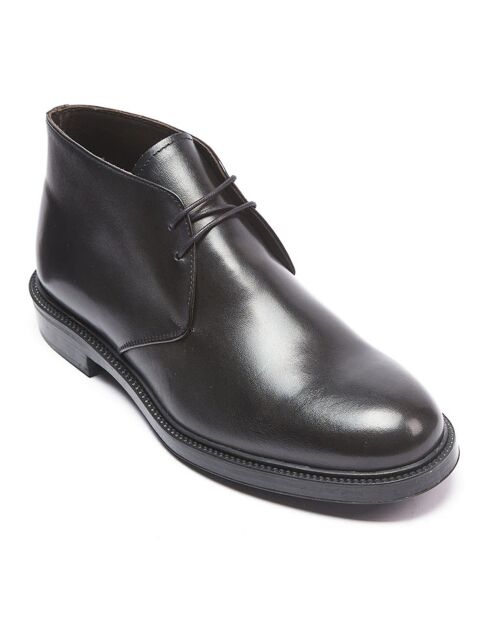 Derbies en Cuir Louis noires