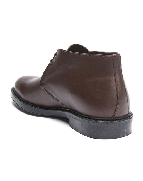 Derbies en Cuir Louis marron