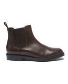 Chelsea Boots en Cuir Edouard marron