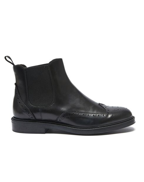 Chelsea Boots en Cuir Félix noires