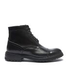 Boots en Cuir Enzo noires