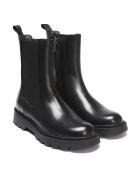 Chelsea Boots en Cuir Julie noires