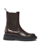 Chelsea Boots en Cuir Julie marron