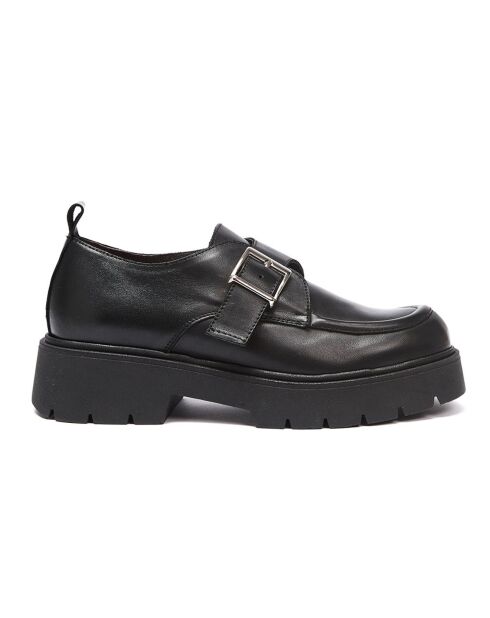 Monk en Cuir Louise noires