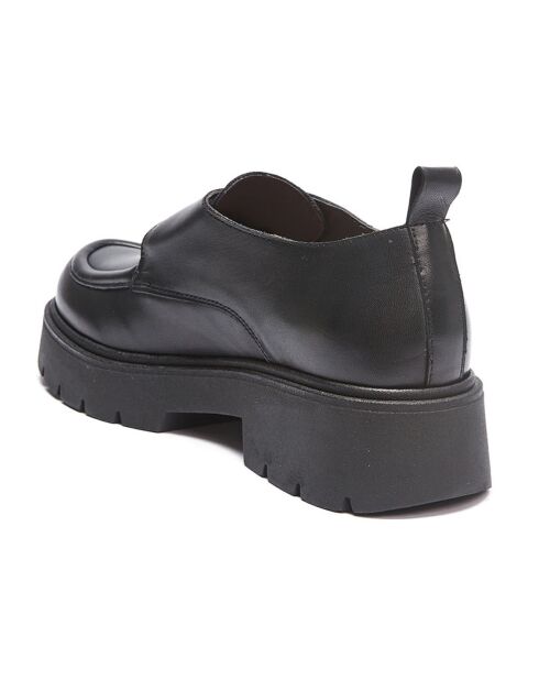 Monk en Cuir Louise noires