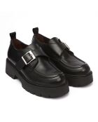 Monk en Cuir Louise noires