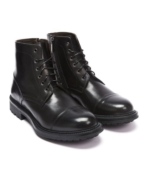 Boots en Cuir Youmee noires