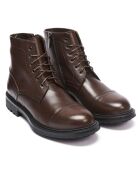 Boots en Cuir Youmee marron