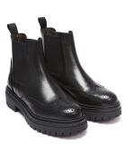 Chelsea Boots en Cuir Pauline noires