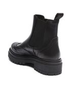 Chelsea Boots en Cuir Pauline noires