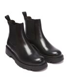 Chelsea Boots en Cuir Angèle noires