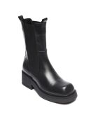 Chelsea Boots en Cuir Hortense noires - Talon 5.5 cm