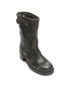 Bottines en Cuir Tess noires - Talon 5.5 cm