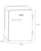Minibar rétro 31L noir noir