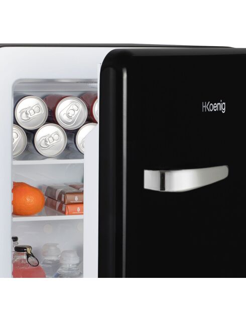 Minibar rétro 31L noir noir