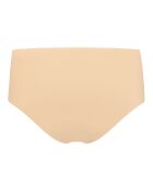 2 Culottes taille haute beige/noir