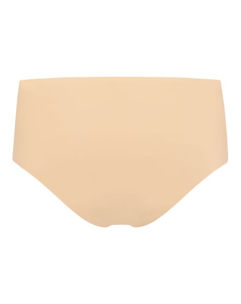 2 Culottes taille haute beige/noir