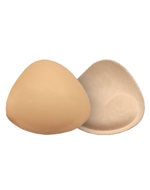 almohadillas adhesivas push-up de color beige