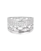 Bague Sissi en Argent & Zircone