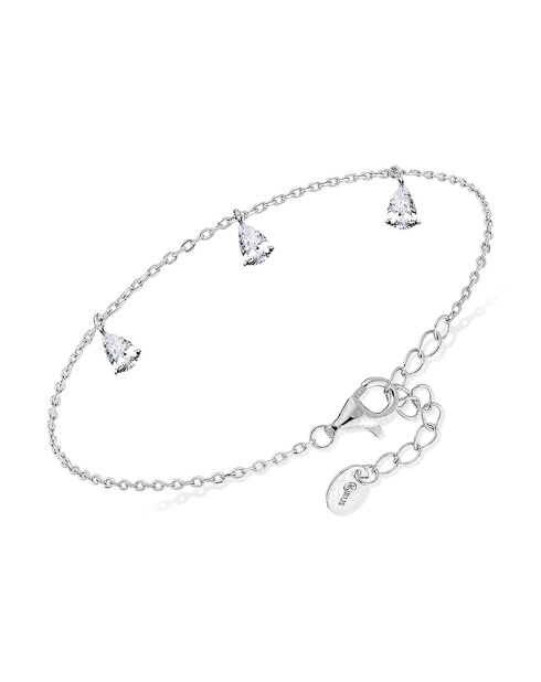 Bracelet Mirela en Argent & Zircone