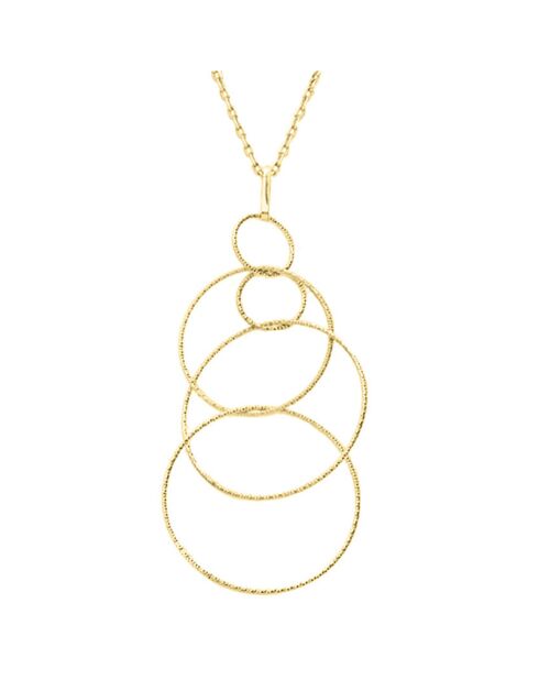 Collier Giorgia en Argent doré