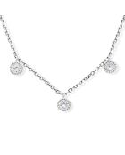 Collier River en Argent & Zircone