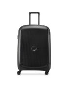 Valise Moyen Séjour 4 roues doubles Belmont Plus 70 cm noire