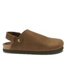 Sabots en Cuir Adam marron