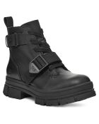 Boots en Cuir Ashton noires