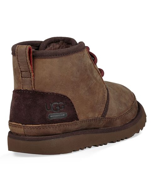 Boots en Cuir fourrées Neumel II Weather marron