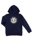 Sweat à capuche zippé Seal bleu marine