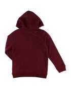 Sweat à capuche zippé Cornell Classic rouge foncé