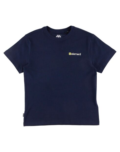 T-Shirt 100% Coton Bio Joint bleu marine