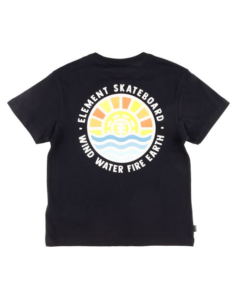 T-Shirt 100% Coton Bio Great Outdoor noir