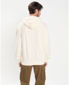 Sweat Hood Usa écru
