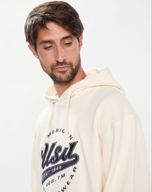 Sweat Hood Usa écru