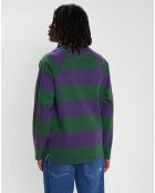 T-Shirt Blunt 3.0 rayé Ls vert/violet