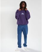 Sweat à capuche Nature Calls violet