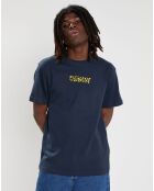 T-Shirt 100% Coton Bio Earth bleu marine