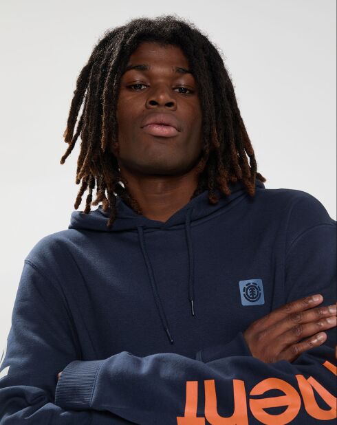 Sweat à capuche Joint 2.0 bleu marine