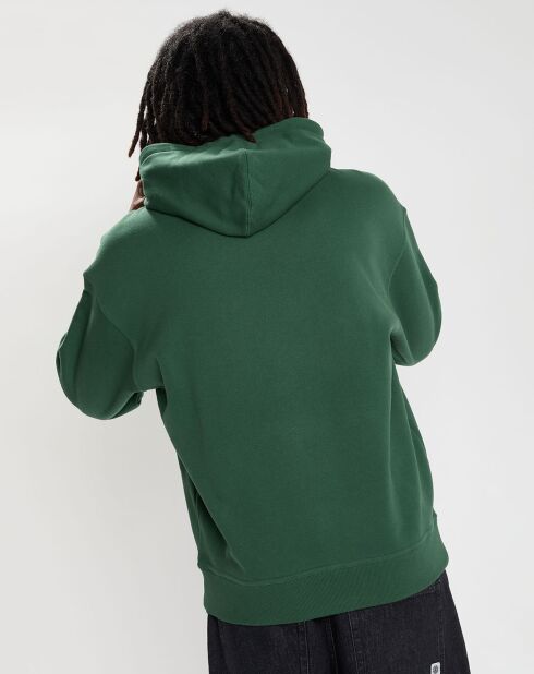 Sweat à capuche Cornell Cipher vert